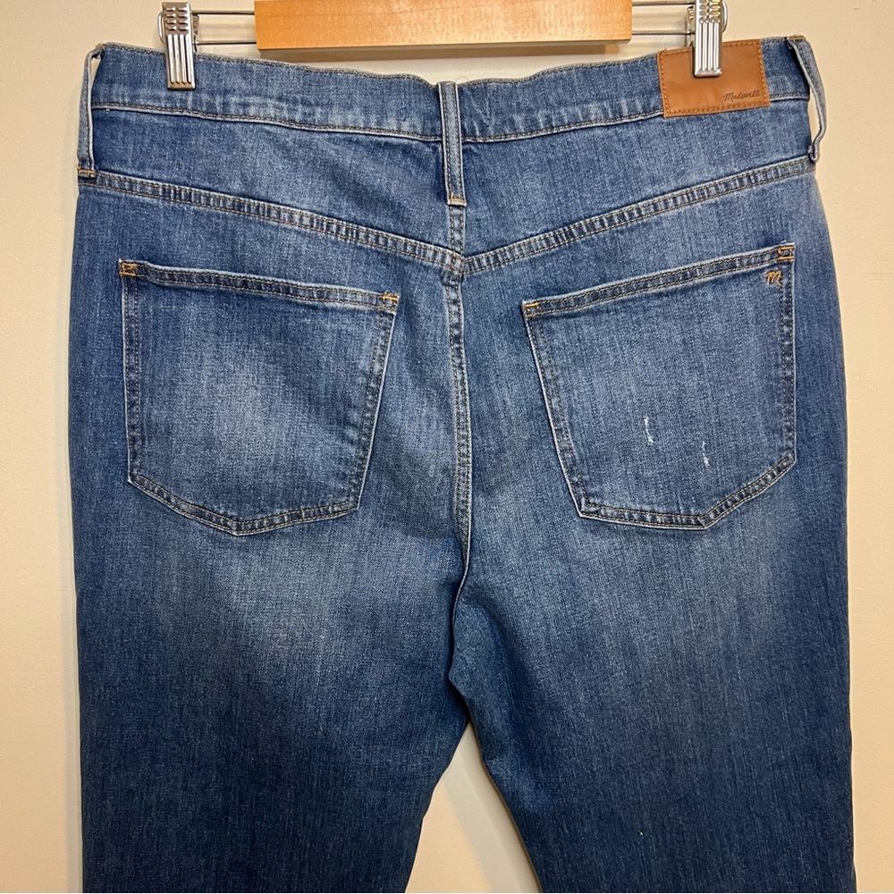 Women’s Madewell Blue Jeans Perfect Vintage Crop Jean Western Denim Classic - Picture 5 of 7